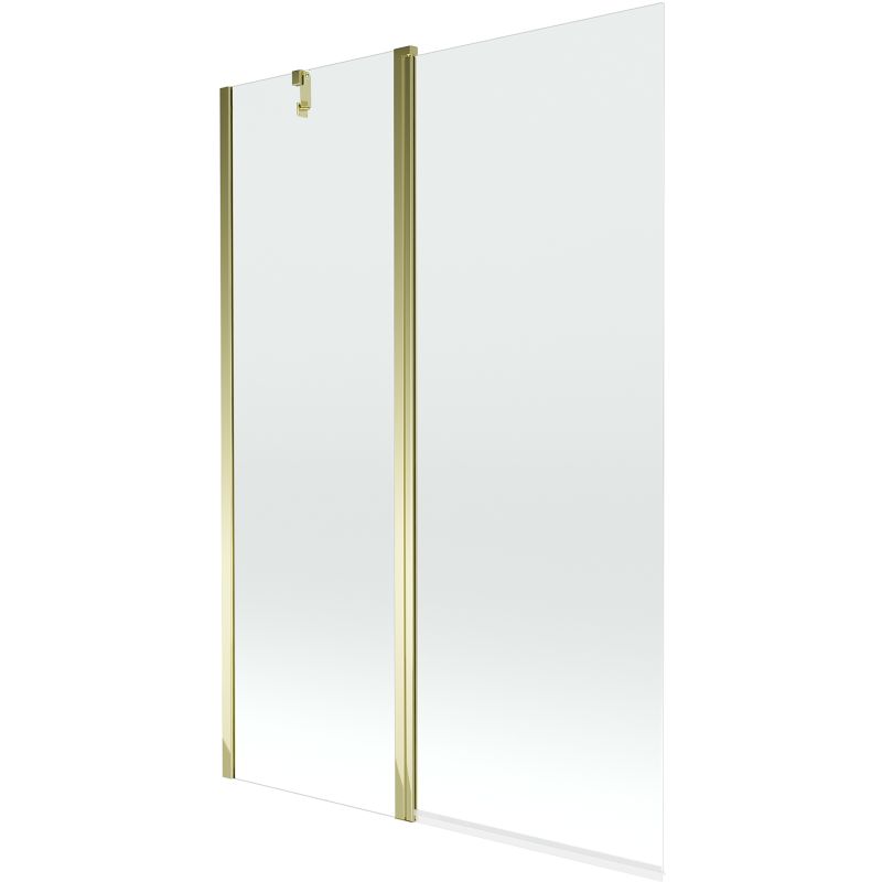Parawan nawannowy Mexen Flip złoty transparent 120x150 cm 1 szt.