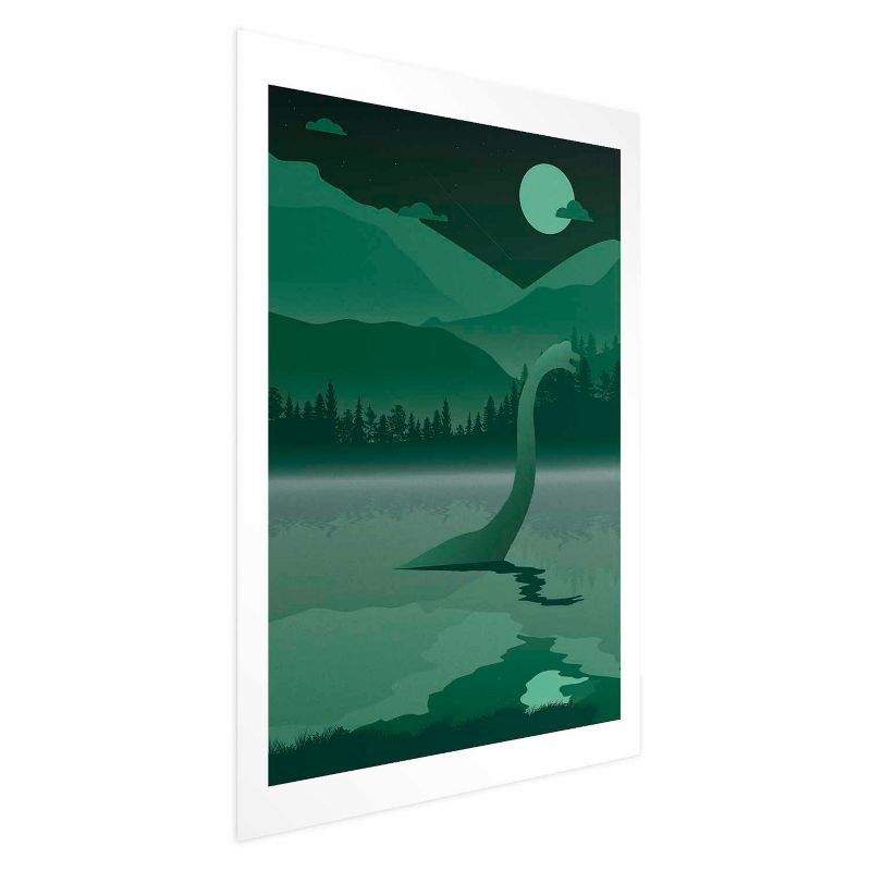 Plakat Artgeist Loch Ness 40x60 cm bez ramy 1 szt