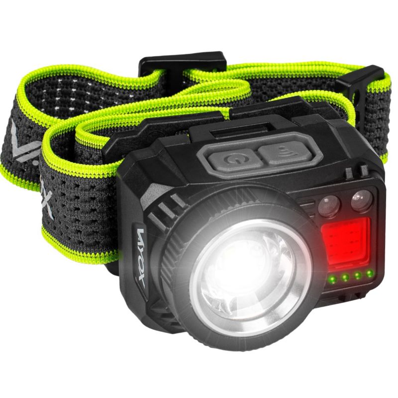 Latarka czołowa Vayox VA0098 akumulatorowa czujnik ruchu ZOOM 500lm 1 szt.