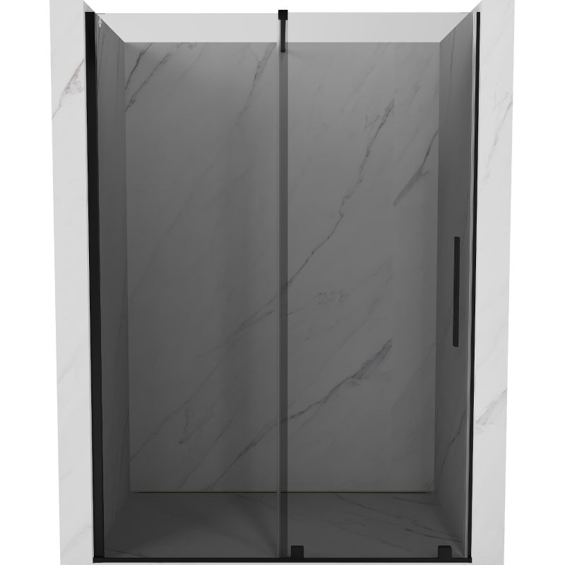 Drzwi prysznicowe Mexen Velar grafit/czarne 150x200 cm 1 szt.