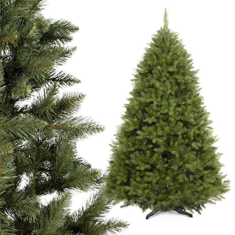 KADAX Choinka sztuczna Świerk 220 cm Naturalny Kaukaski 1szt.