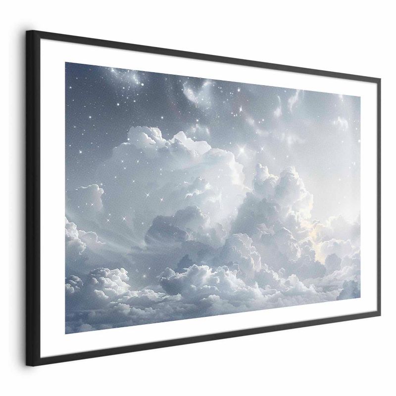 Plakat Artgeist Astralny spokój 30x21 cm z ramą czarną 1 szt