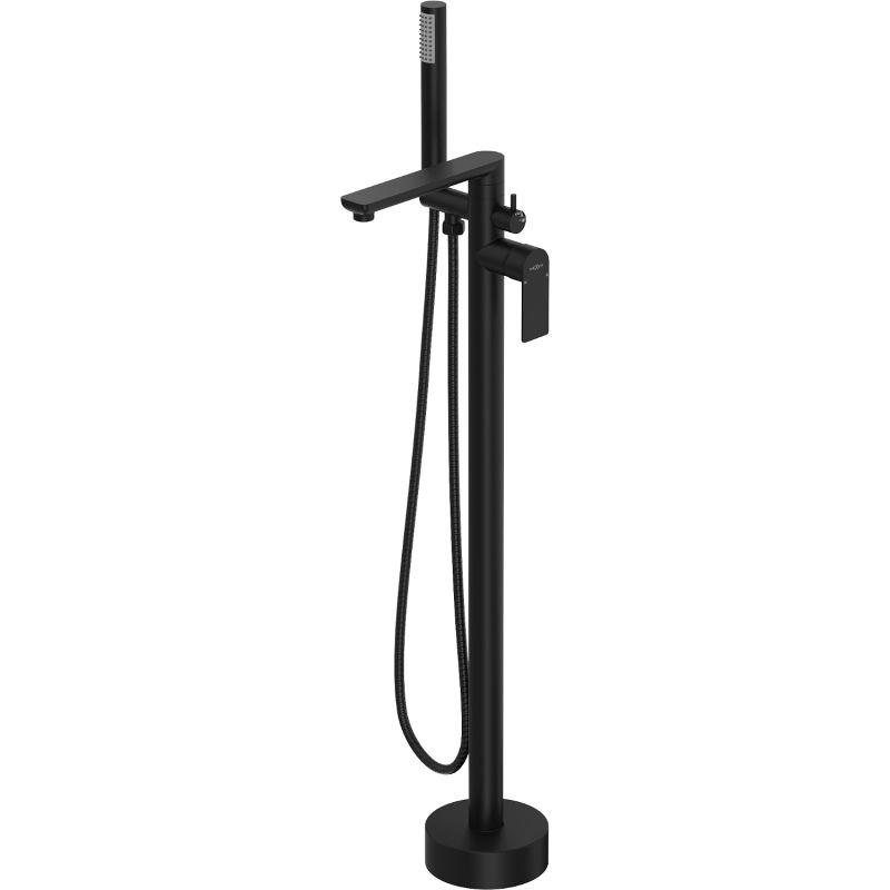 Bateria wannowa wolnostojąca Mexen Leda czarna 105 cm 1 szt.