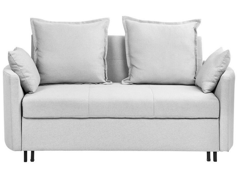 Sofa rozkładana Hovin Jasnoszary 1 szt.