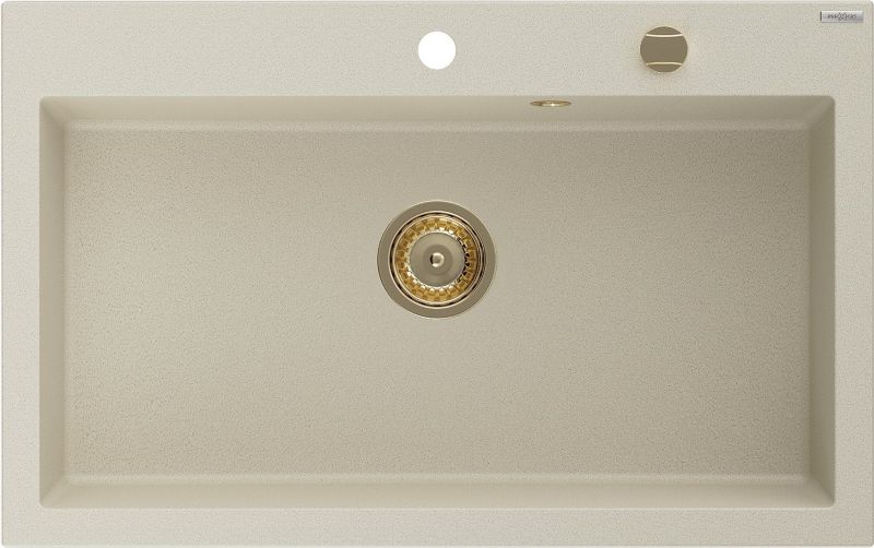 Zlewozmywak wpuszczany Mexen Elix beżowy 800x500 mm - 6527801005-69-G 1 szt.