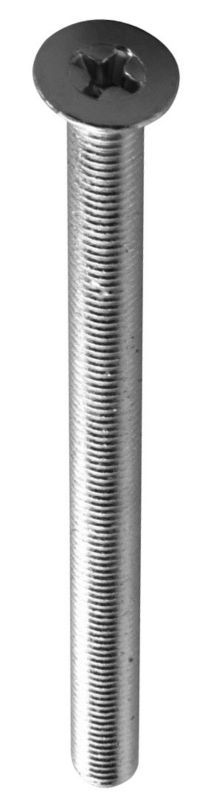 Śruby metryczne z łbem stożkowym ocynkowane M4 x 50 mm