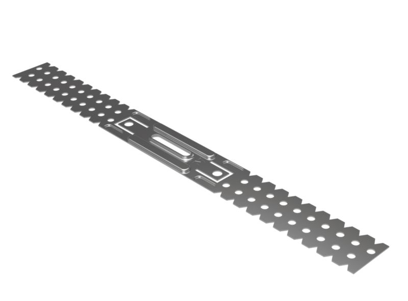 Wieszak płaski Norgips ES 60 x 125 mm 50 szt.