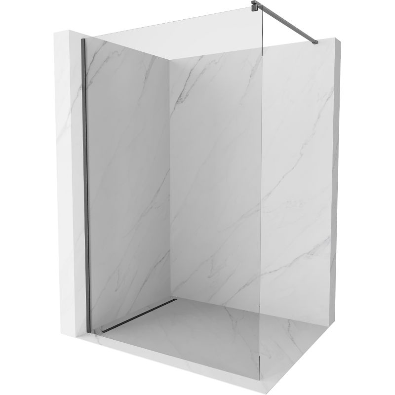 Ścianka prysznicowa Mexen Kioto gun gray 100x200 cm 800-100-101-66-00 1 szt.