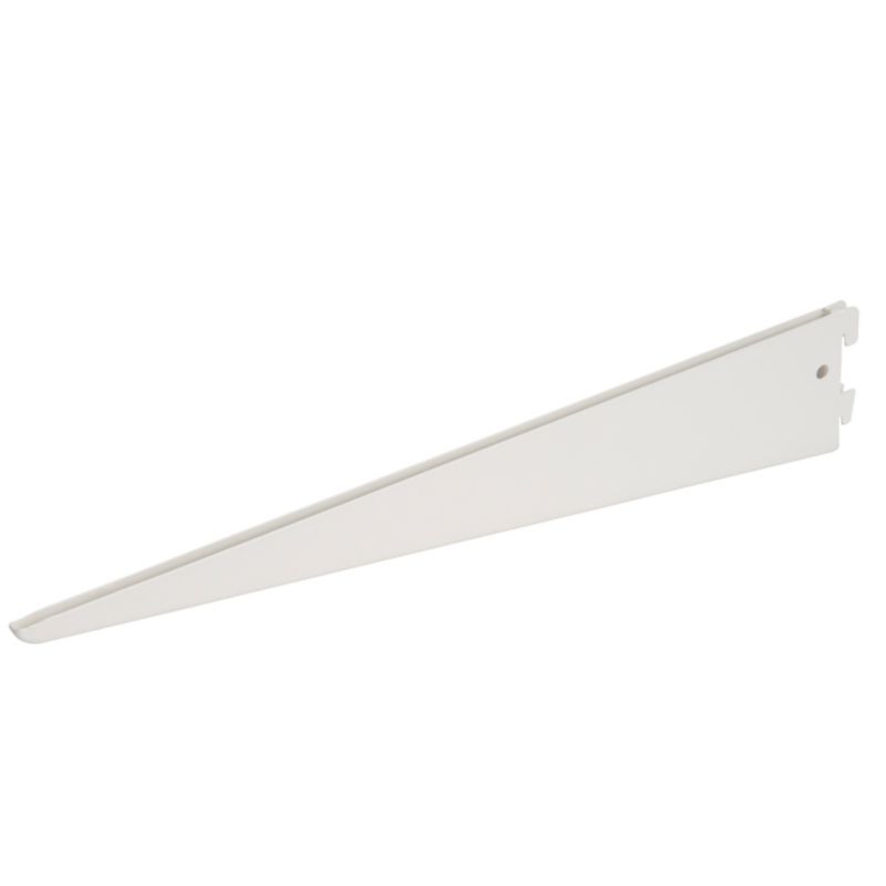 Wspornik podwójny Form Twinny 47 cm biały