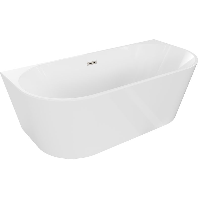 Wanna przyścienna Mexen Oval biała 140x75 cm 1 szt.