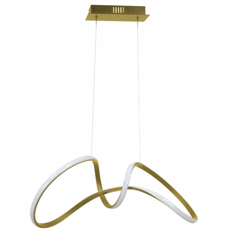 Lampa sufitowa wisząca Light Home LH Tesoro LED 48W LED 4000K 2400lm złoty 1szt.