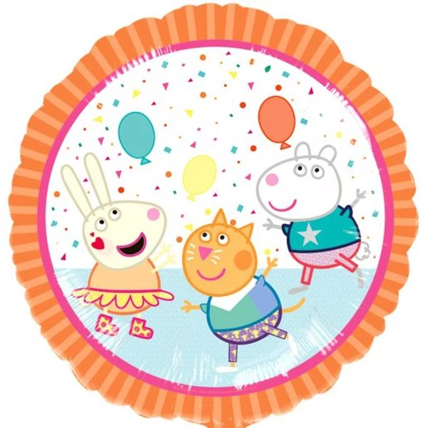 Balon foliowy 18 cali CIR - Peppa Pig party