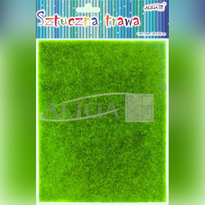 Trawa sztuczna TR-3098, op. zawiera 1 arkusz o wym. 20 x 25 cm