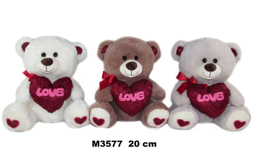 MIS Z SERCEM 3 KOL 20 CM 158406 W