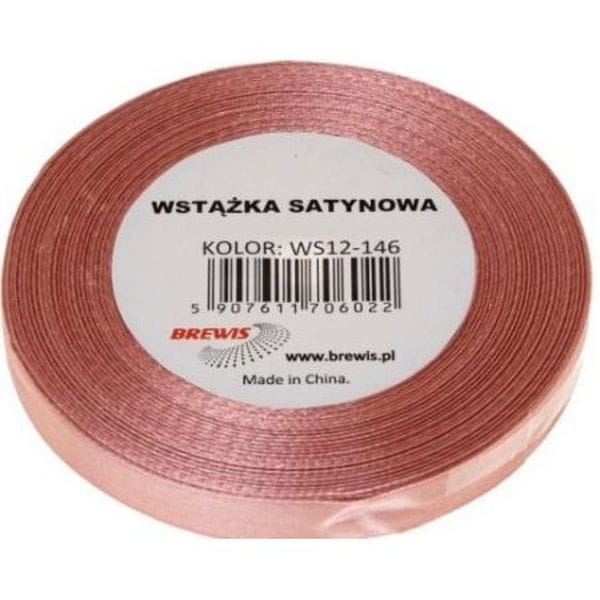Wstążka satynowa 25mm/32m 146 guma balonowa