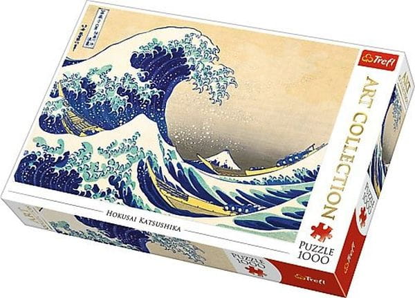 Puzzle 1000el. Art collection Wielka Fala w Kanagawie / Bridgeman