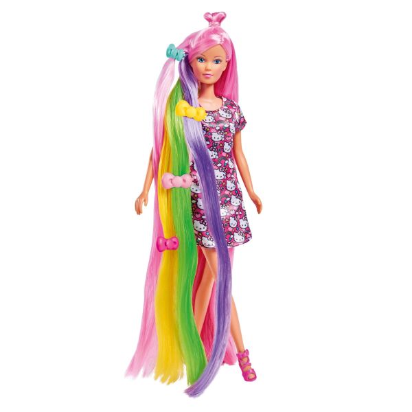 LALKA 29CM STEFFI SIMBA HELLO KITTY DŁUGIE WŁOSY