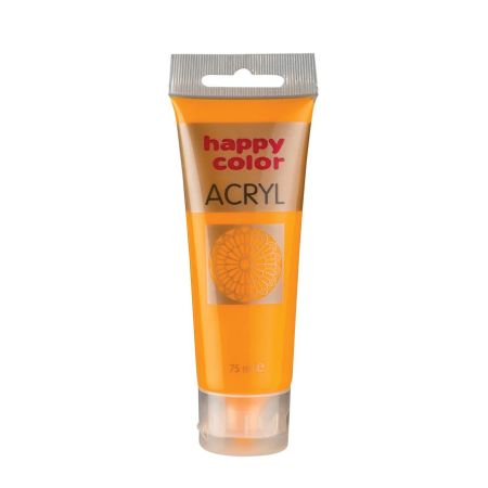 Farba Akrylowa 75ml Ciemna Żółta