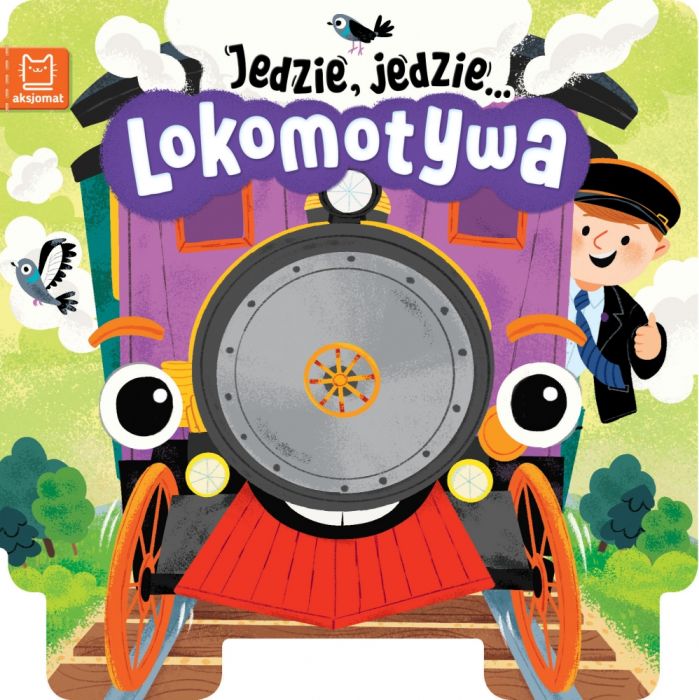 Książeczka Jedzie, jedzie Lokomotywa
