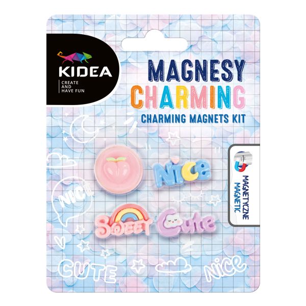 MAGNESY CHARMING 4 SZT. KIDEA