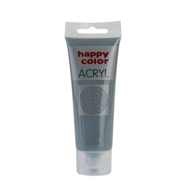 Farba akrylowa 75 ml,ciemnoszary niebieskawy, Happy Color