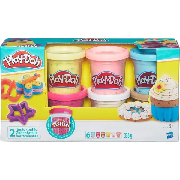 Play-Doh Ciastolina 6Pack Z konfetti
