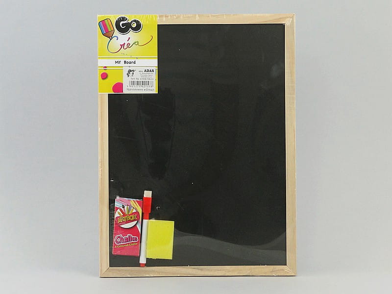 TABLICA 40/30 CZARNA DRW
