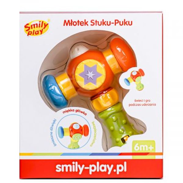 MŁOTEK STUKU PUKU SMILY PLAY 36/72