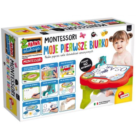 Montessori , Moje pierwsze biurko, Lisciani