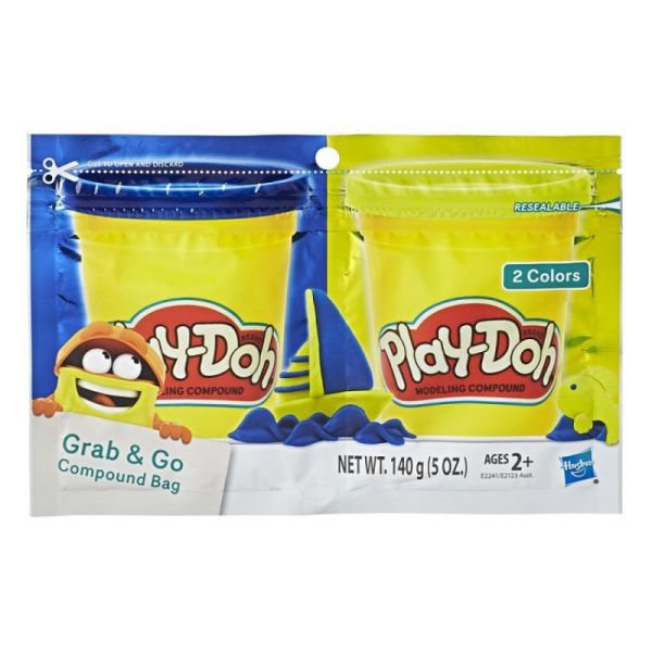 Saszetka Play Doh Ciastolina Grab & Go mix kolorów
