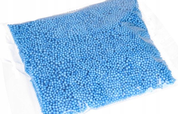 Kulki styropianowe 4mm 10g. KUL4 niebies