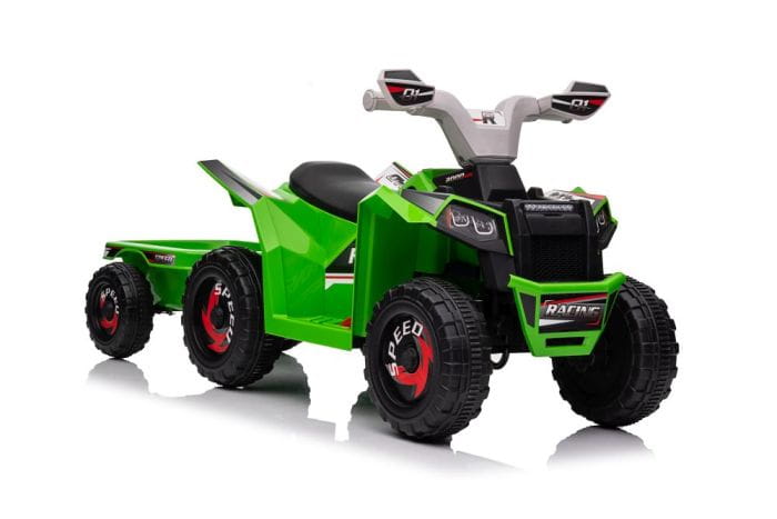 QUAD NA AKUMULATOR Z PRZYCZEpą ZIELOny