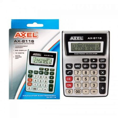 Kalkulator szkolny AX-8116 Axel