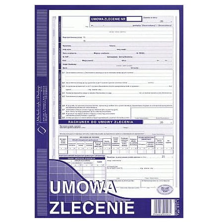 umowa zlecenie a4 511-1U