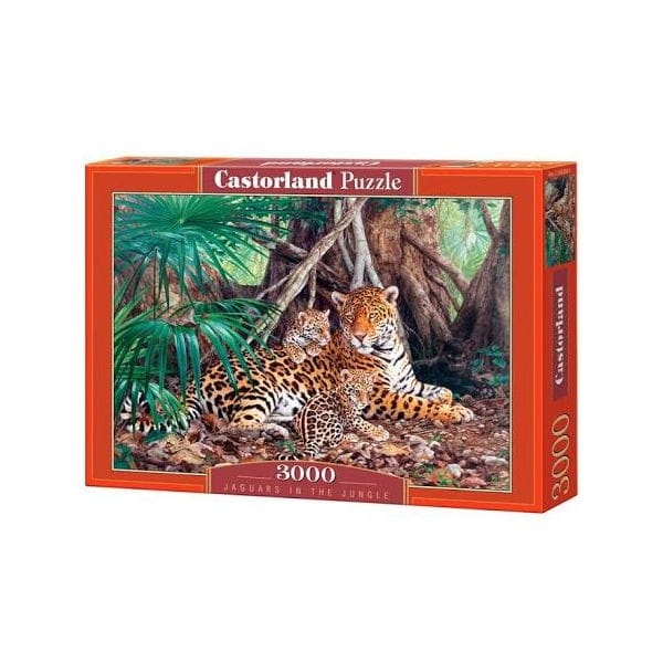 Castorland Puzzle 3000 el. C-300280-2 JAGUARS IN THE JUNGLE