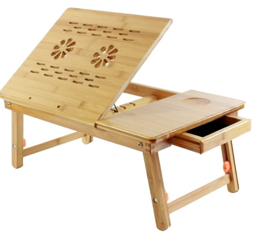 Stolik bambusowy do Laptopa 17" 55x35 - Henryx24