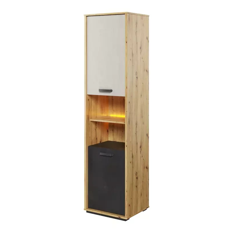 Nowoczesny regał młodzieżowy 50 cm QUBIC