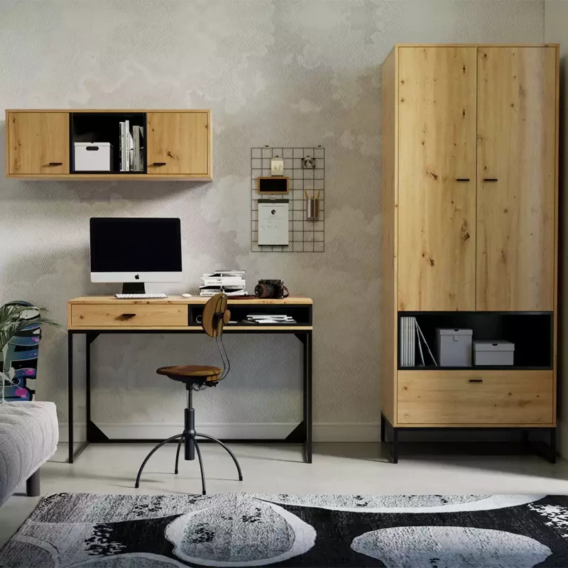 Systemowe meble industrialne dąb artisan OLI