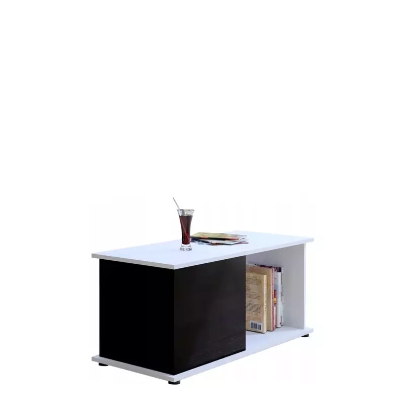 Nowoczesna ława Biały Mat CUBE