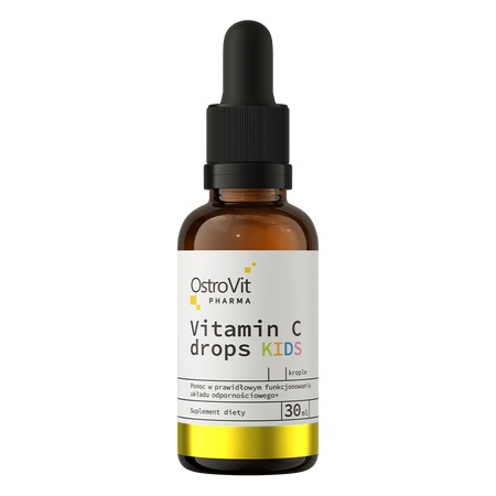 OstroVit Pharma Witamina C KIDS w kroplach, 30 ml