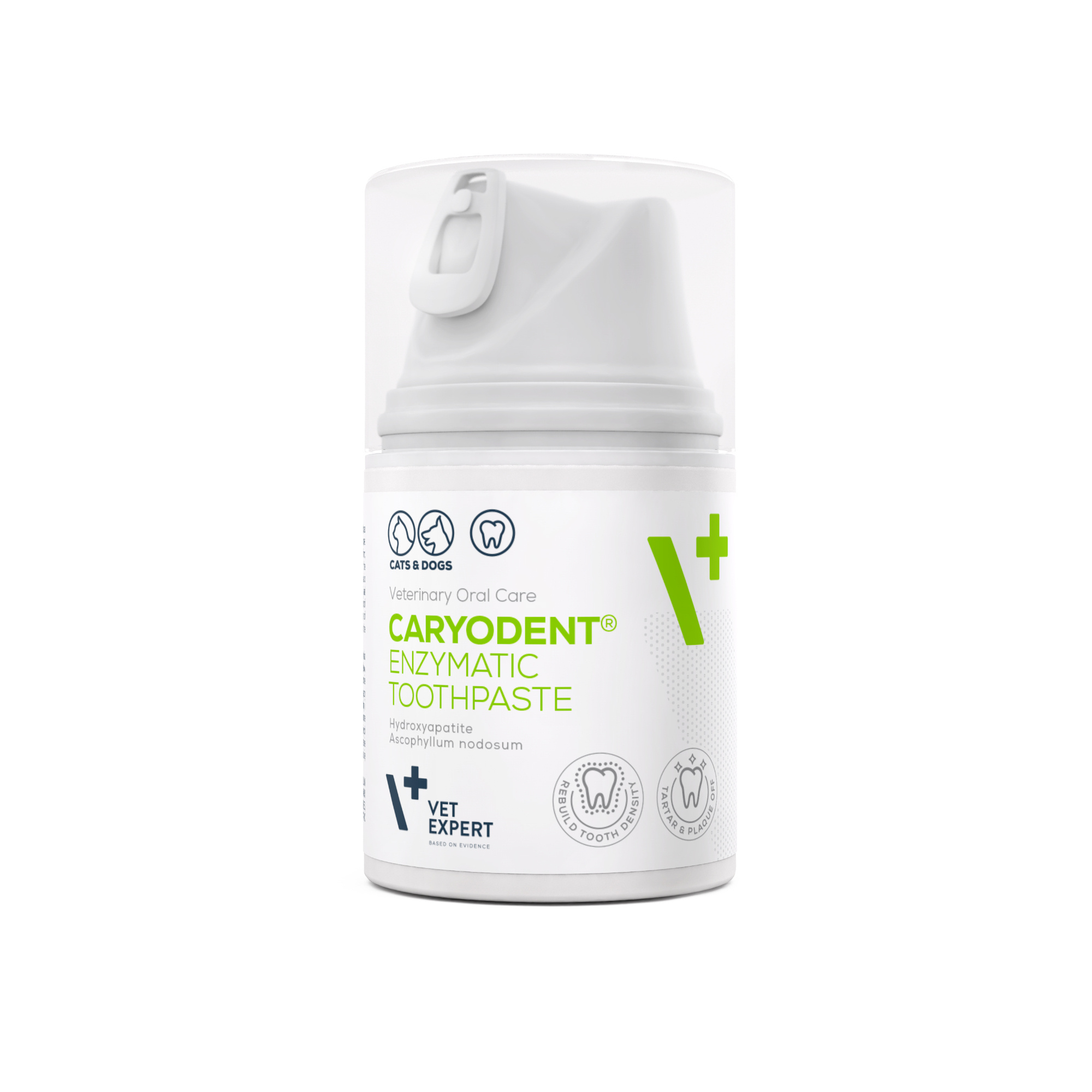 VET EXPERT CARYODENT ENZYMATIC TOOTHPASTE - enzymatyczna pasta do zębów dla psa i kota 50 ml