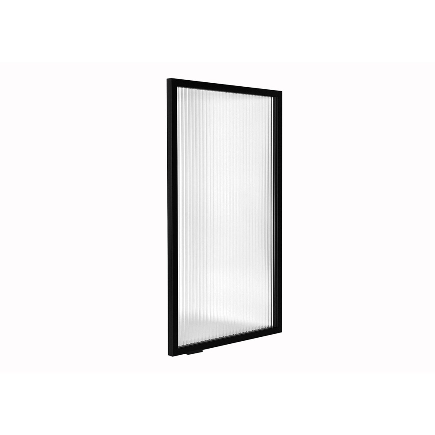 Front kuchenny BRW 60 cm czarny szkło Flutes