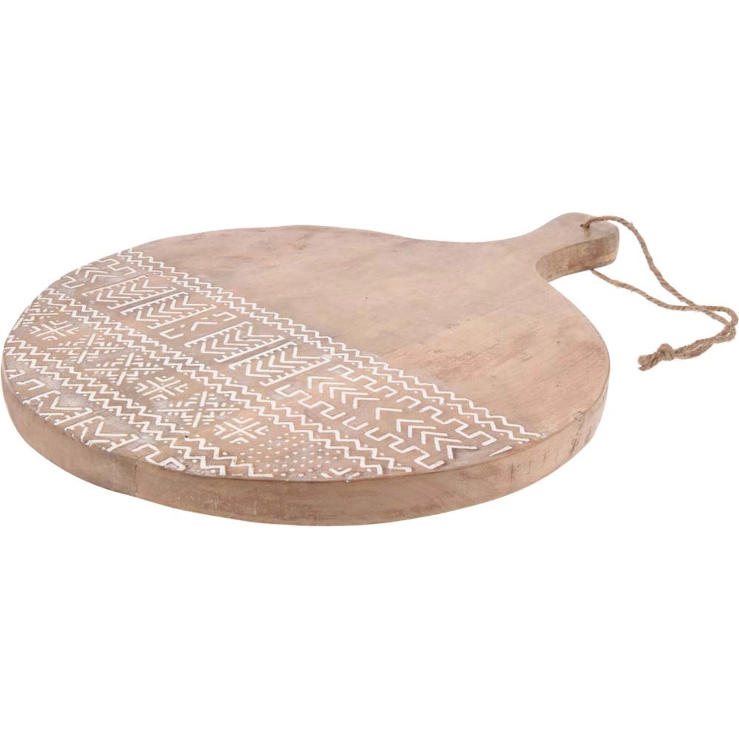 Deska mango dekoracyjna okrągła - śr. 30 cm