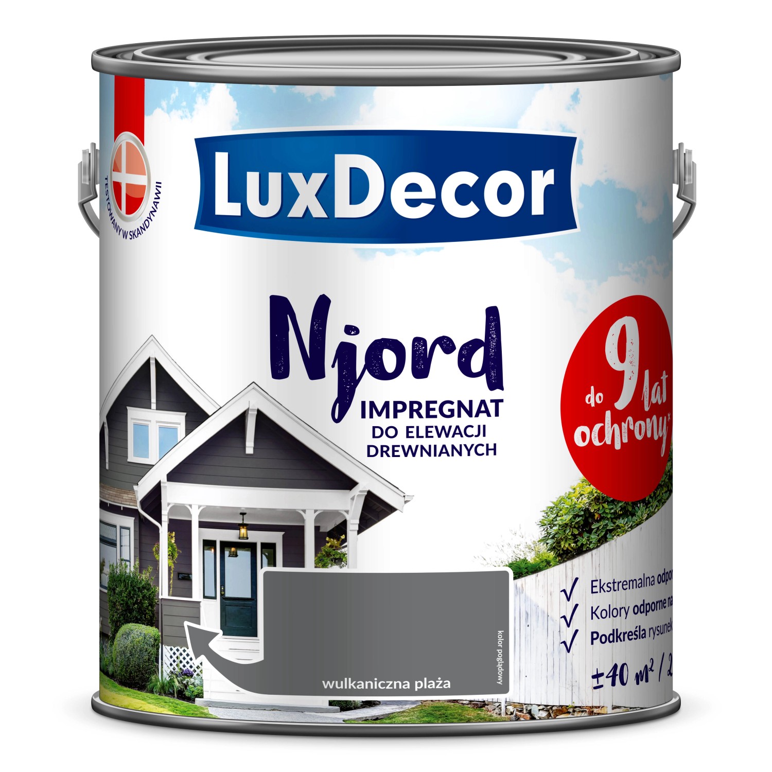 Luxdecor Njord impregnat Wulkaniczna plaża 2,5l
