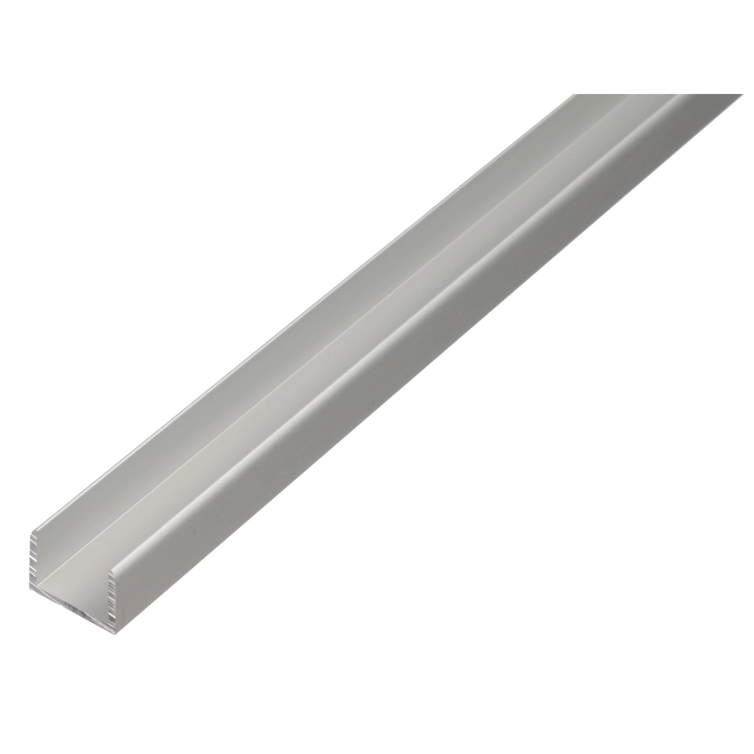 GAH Alberts Profil aluminiowy typu U 24,6 mm x 24 mm x 1000 mm
