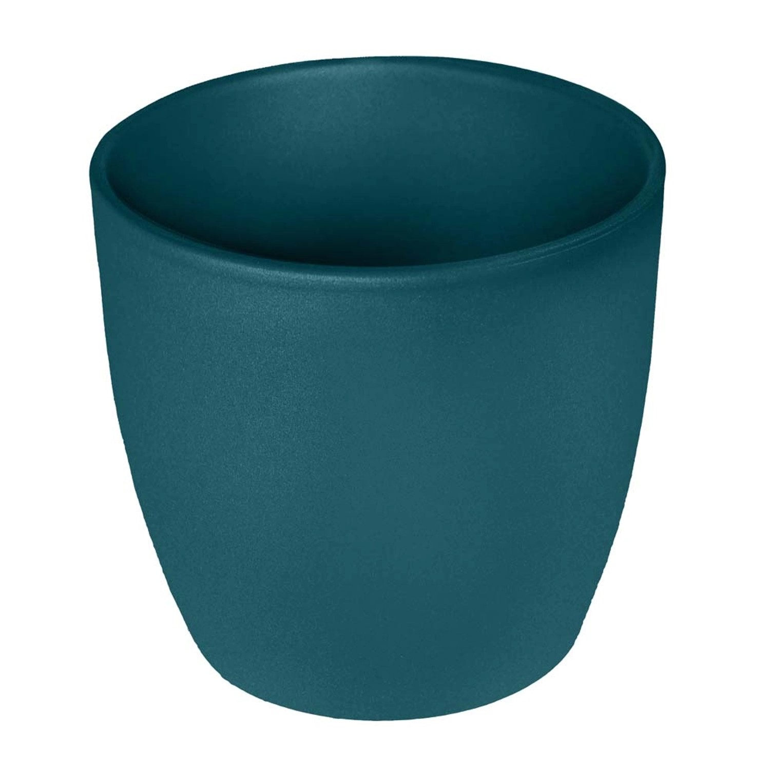 Ceramik Donica Emi petrol - śr. 13,5 cm