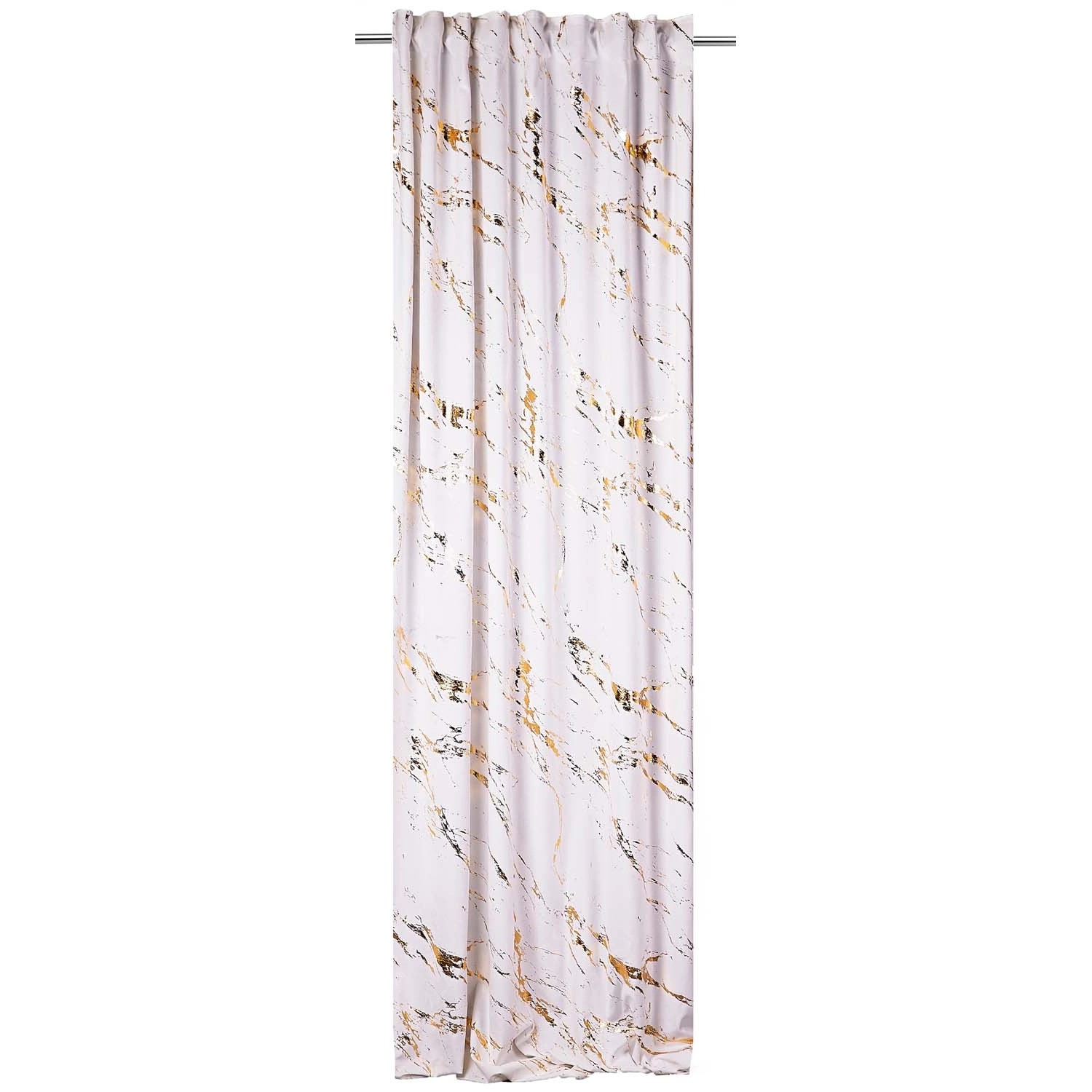 Zasłona ENDLESS CHIC biała 140 cm x 270 cm
