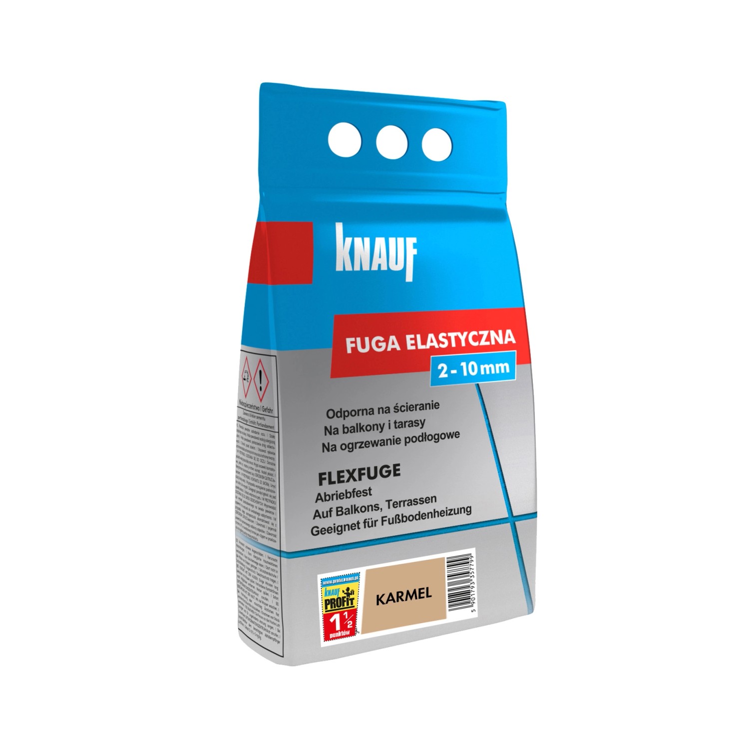 Knauf Fuga elastyczna karmel 1,5 kg