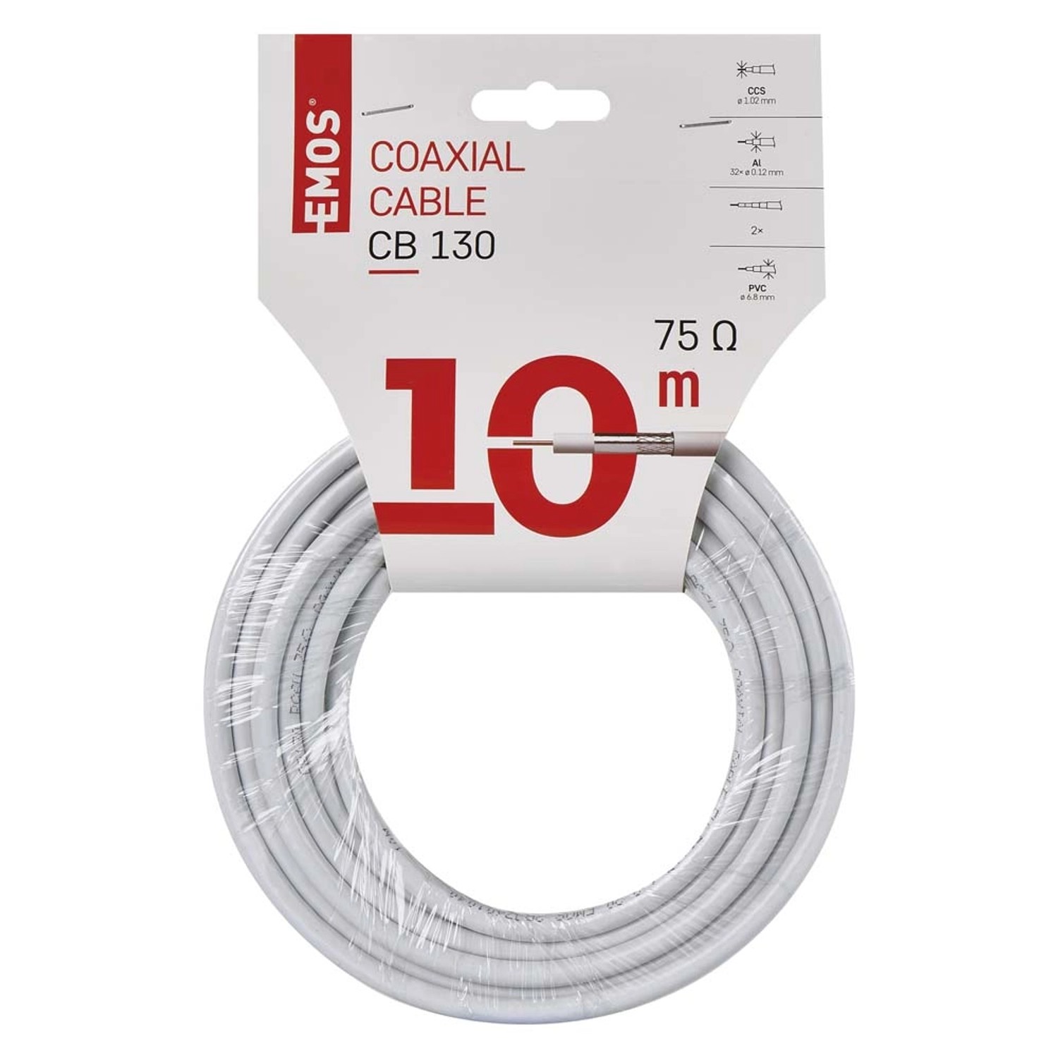 Kabel koncentryczny CB130 10 m
