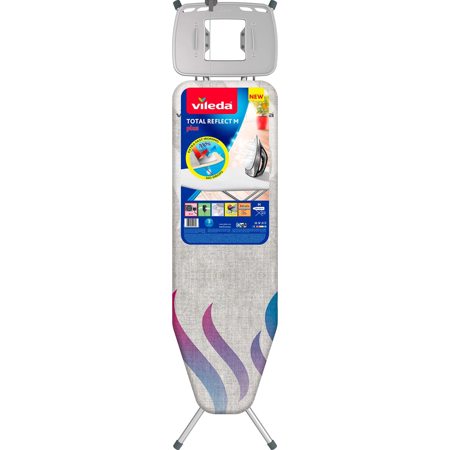 Vileda Deska Total Reflect plus M 120 x 38 cm